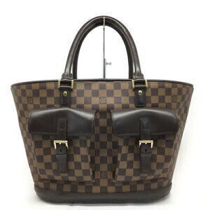 Louis Vuitton Manosque Damier Ebene Brown Shoulder Bag